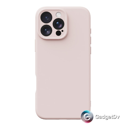 38112 iPhone 16 ProMax защитная крышка-чехол однотонный силикон