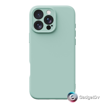 38112 iPhone 16 ProMax защитная крышка-чехол однотонный силикон