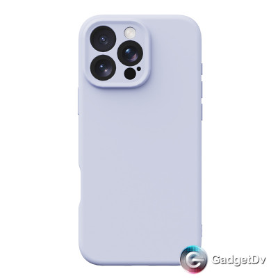 38112 iPhone 16 ProMax защитная крышка-чехол однотонный силикон