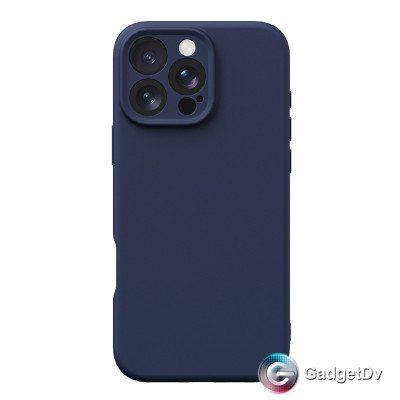 38112 iPhone 16 ProMax защитная крышка-чехол однотонный силикон