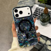 38842 iPhone 17Pro защитная крышка-чехол перелив с MagSafe