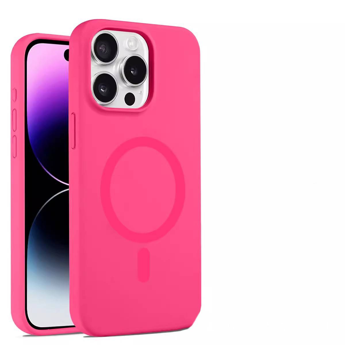 38966 iPhone 17Pro защитная крышка-чехол MagneticCase