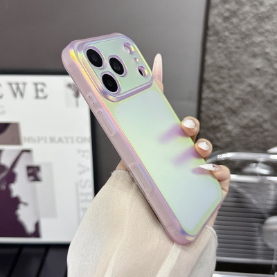39267 iPhone 16 защитная крышка-чехол цветной пластик
