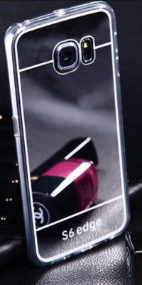 16-449 Galaxy S6 Edge Защитная крышка силиконовая (черный)