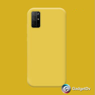 60079 Samsung A01 core защитная крышка-чехол, силикон однотонный