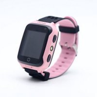 1501 Детские часы с GPS-модулем Smart Baby Watch G900A Wonlex (розовый)