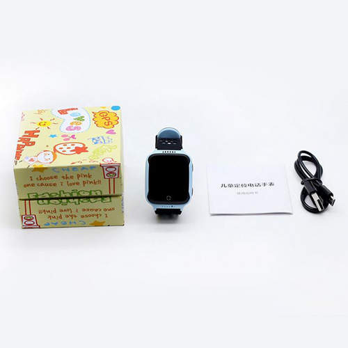 1501 Детские часы с GPS-модулем Smart Baby Watch G900A Wonlex (розовый)