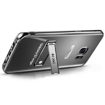 2577 Galaxy S7 Защитная крышка пластиковая с мет. бампером (черный) 2577 Galaxy S7 Защитная крышка пластиковая с мет. бампером (черный)