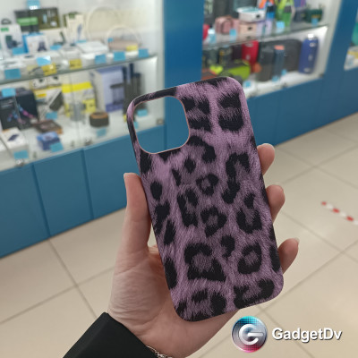 34014  iPhone 13 защитная крышка-чехол, животный принт 