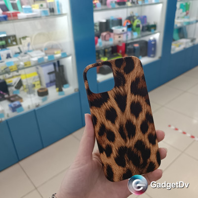 34014  iPhone 13 защитная крышка-чехол, животный принт