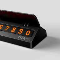 10722 Временная карта парковки Bcase TITA Temporary Parking Card