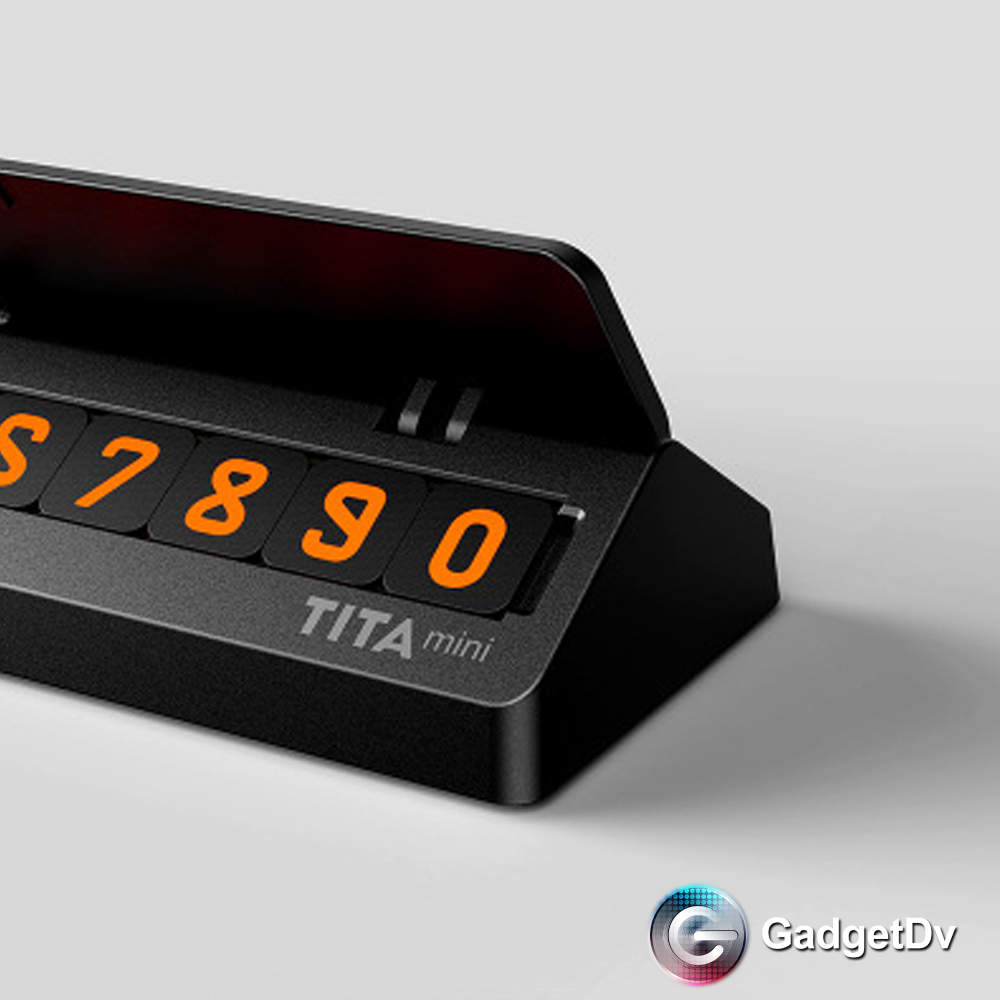 10722 Временная карта парковки Bcase TITA Temporary Parking Card