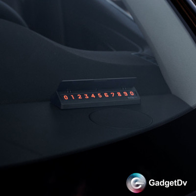 10722 Временная карта парковки Bcase TITA Temporary Parking Card