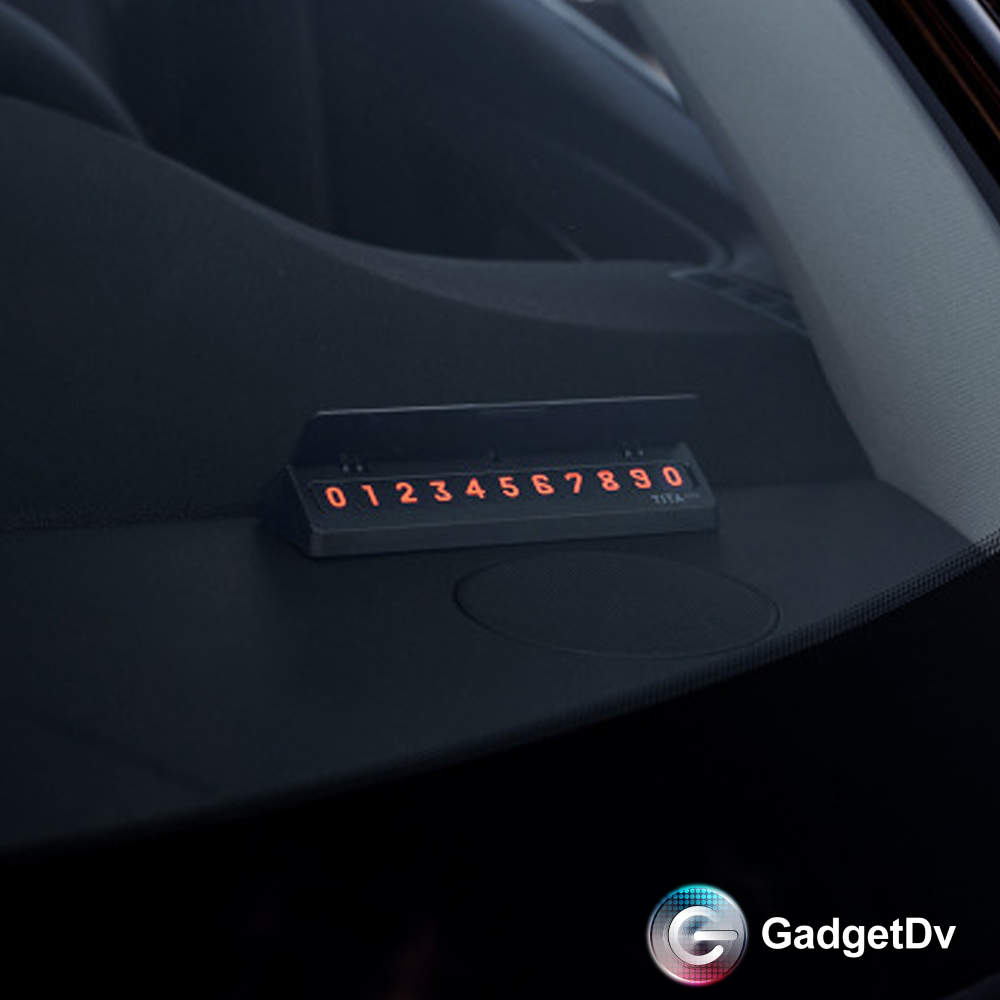 10722 Временная карта парковки Bcase TITA Temporary Parking Card