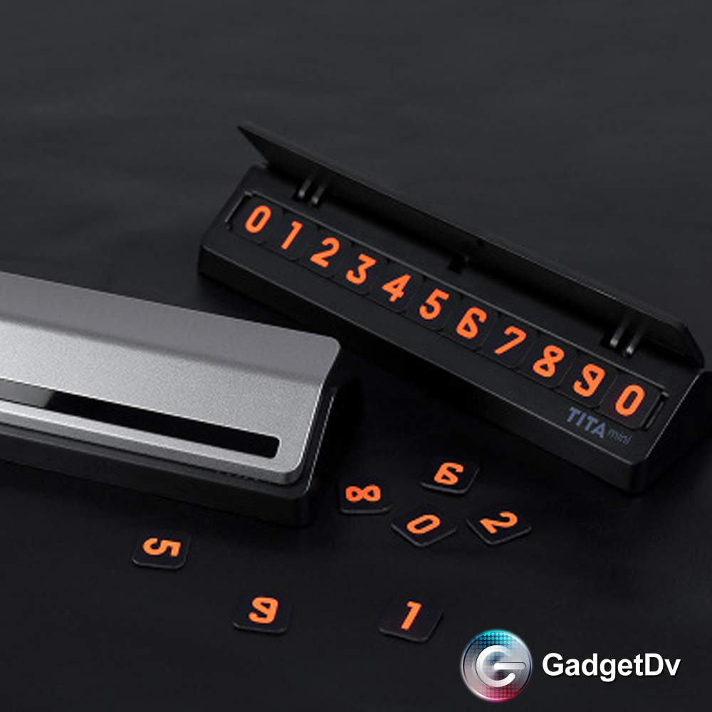 10722 Временная карта парковки Bcase TITA Temporary Parking Card