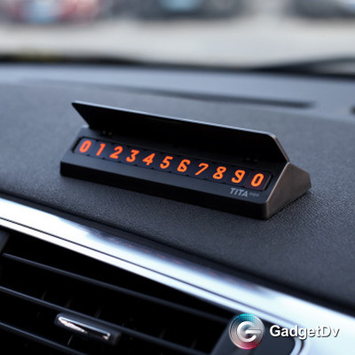 10722 Временная карта парковки Bcase TITA Temporary Parking Card