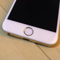 4611 Защитное стекло iPhone6 3D (розовое золото)