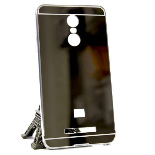 8157 Защитная крышка Redmi Note3 с металическим бампером (серебро)