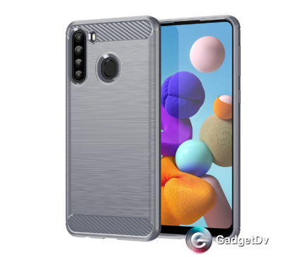20634 Samsung A03 защитная крышка-чехол, силикон фактурный