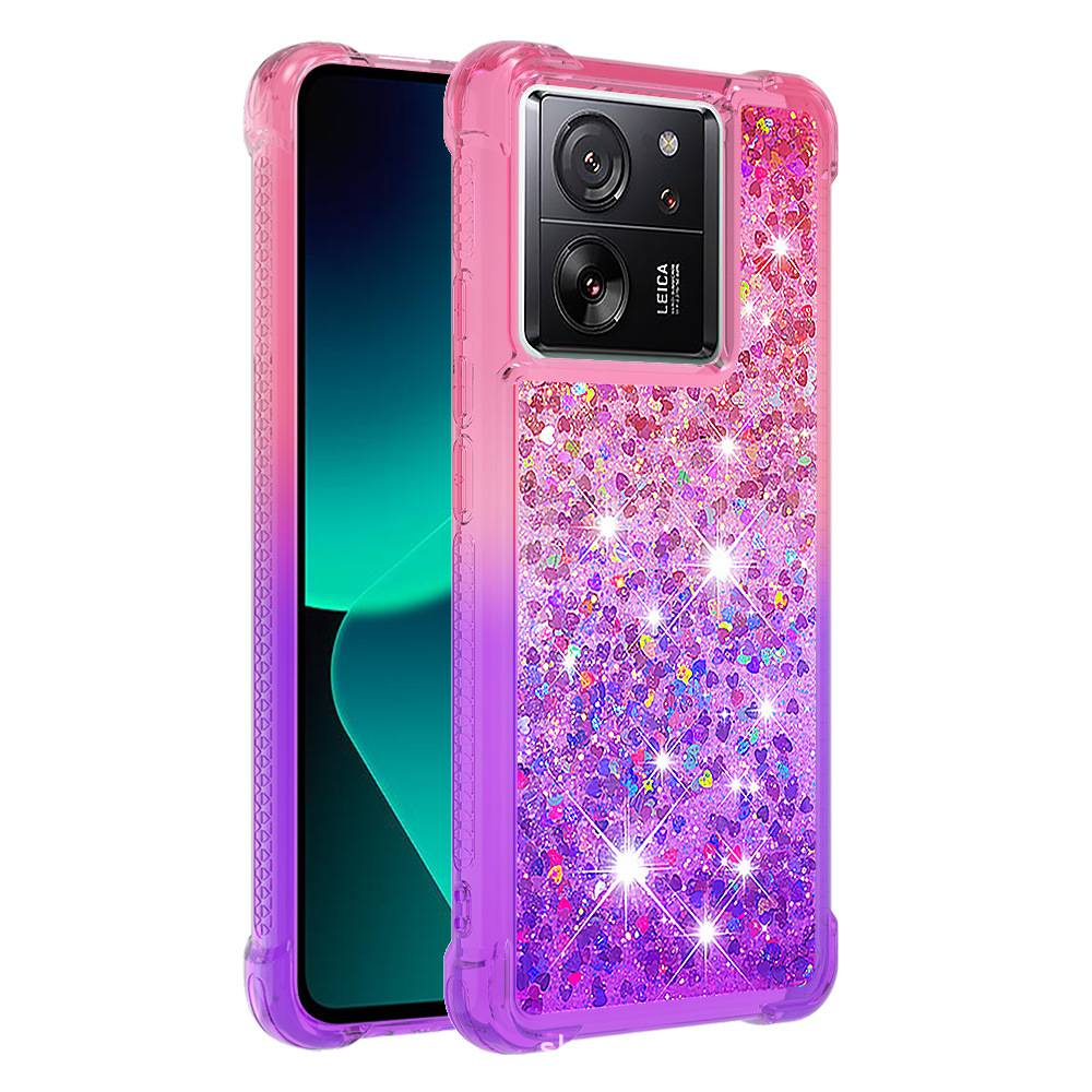 28031 Xiaomi Redmi Note 12 защитная крышка-чехол, сыпучие блестки