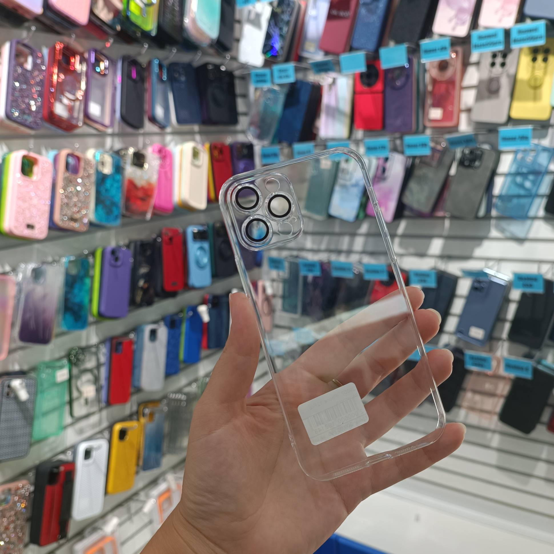 29007 iPhone 12Pro защитная крышка-чехол, пластик