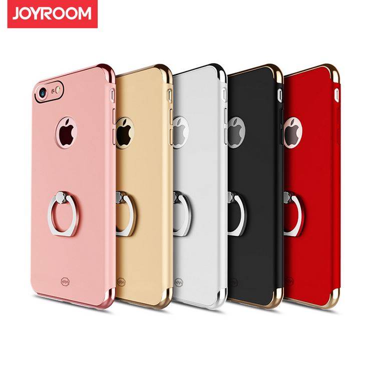 5242 iРhone7+ Защитная крышка силиконовая Joyroom (золото)
