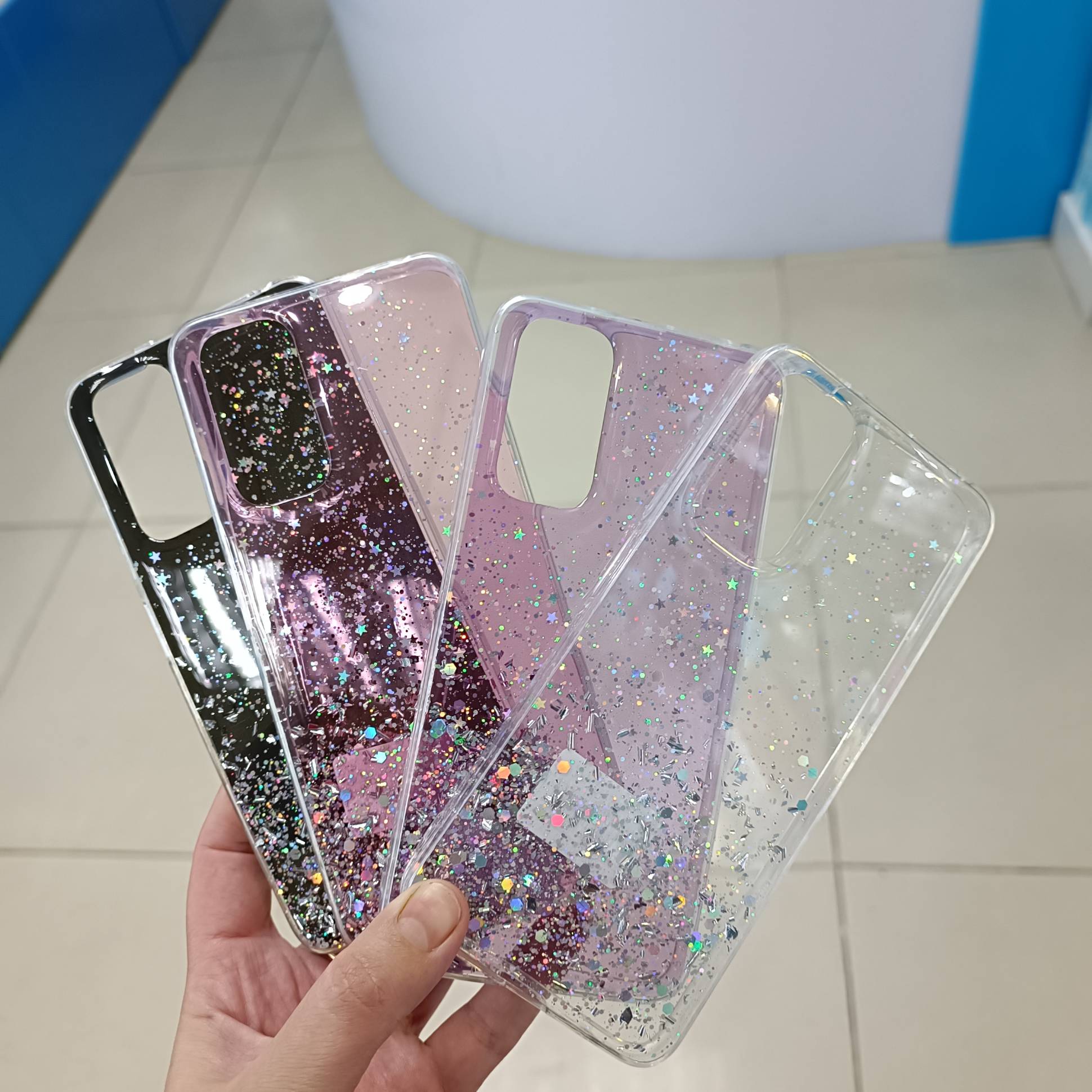 20812 Защитная крышка Xiaomi Redmi Note 11, блестки