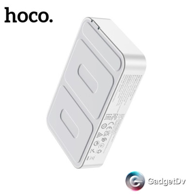 23082 Портативное зарядное устройство с функцией беспроводной зарядки Hoco Q10A магнитное 10000mAh
