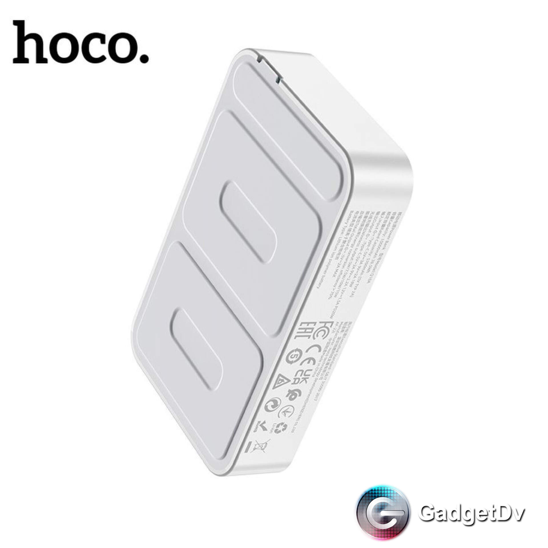 23082 Портативное зарядное устройство с функцией беспроводной зарядки Hoco Q10A магнитное 10000mAh