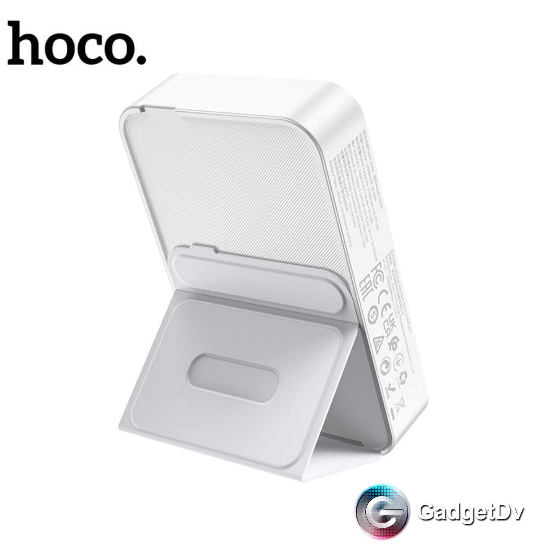 23082 Портативное зарядное устройство с функцией беспроводной зарядки Hoco Q10A магнитное 10000mAh