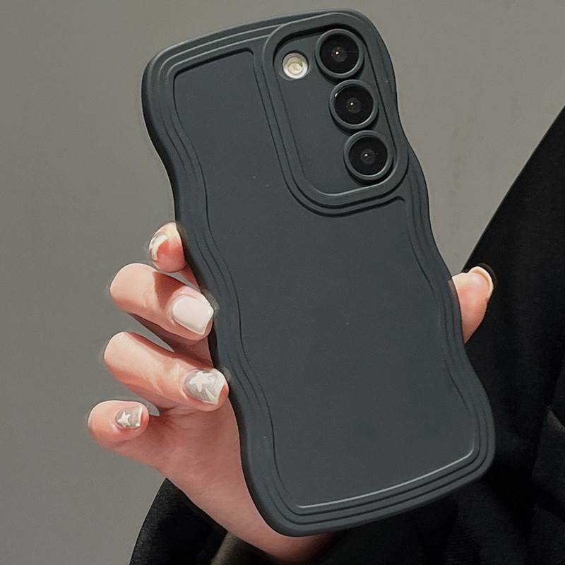 23283 Samsung A34 защитная крышка-чехол, волнистая