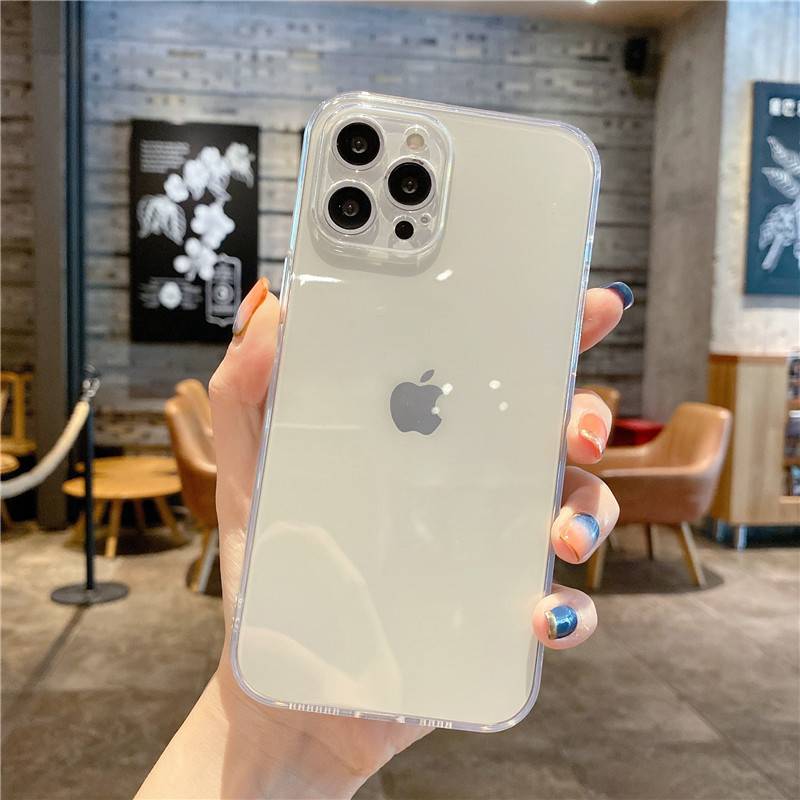 27029 iPhone 15 защитная крышка-чехол, прозрачный силикон