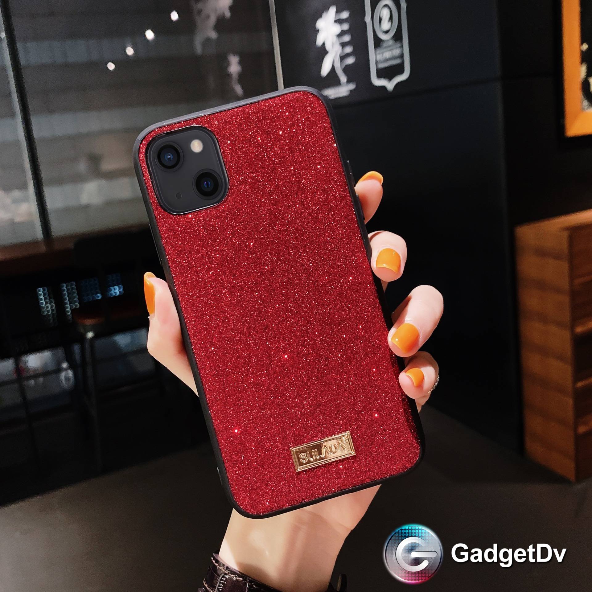 36013 iPhone 16Pro защитная крышка-чехол, Sulada блестки