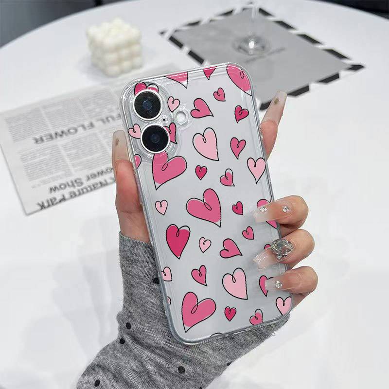 38839 Защитная крышка iPhone 14, прозрачная с рисунком