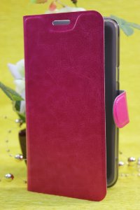 16-564 Galaxy J3 (2016) Чехол-книжка (розовый)