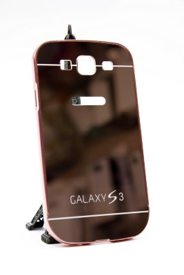 7524 Galaxy S3 Защитная крышка пластиковая с бампером (розовое золото) 7524 Galaxy S3 Защитная крышка пластиковая с бампером (розовое золото)