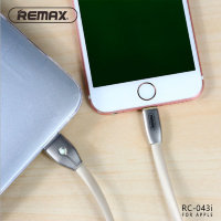 9033 Кабель USB iPhone5 1m Remax (серый)