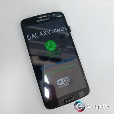 Экран Galaxy Grand 2 SM-G7102 с рамкой (черный,оригинал) Экран Galaxy Grand 2 SM-G7102 (черный)