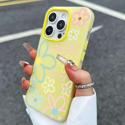 38838  iPhone 15 Защитная крышка-чехол пластик с рисунком