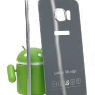 14-468 Galaxy S6 Edge Защитная крышка (серебро)
