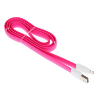 5-1008 Кабель micro USB 1m (розовый)