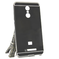 8160 Защитная крышка Redmi Note3 с металическим бампером (черный)