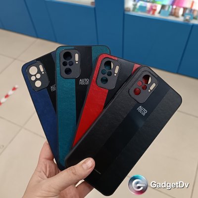 20814 Xiaomi Redmi Note 10Pro защитная крышка-чехол, тонкая с полосой