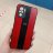20814 Xiaomi Redmi Note 10Pro защитная крышка-чехол, тонкая с полосой