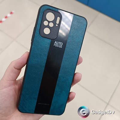 20814 Xiaomi Redmi Note 10Pro защитная крышка-чехол, тонкая с полосой