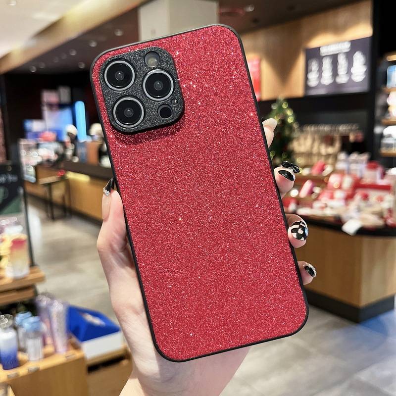 22086 iPhone 12Pro защитная крышка-чехол, блестки