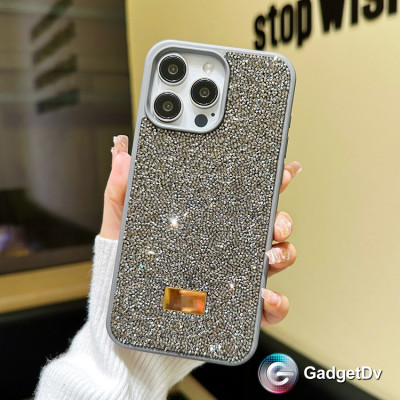 26835  iPhone 14Pro Max защитная крышка-чехол, Swarovski
