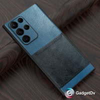 32082 Samsung S23Plus защитная крышка-чехол, под кожу с картхолдером