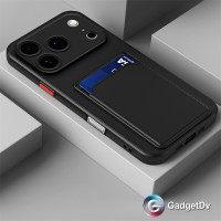 38117 iPhone 14 защитная крышка-чехол, силикон с картхолдером