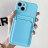 38117 iPhone 14 защитная крышка-чехол, силикон с картхолдером - 38117 iPhone 14 защитная крышка-чехол, силикон с картхолдером